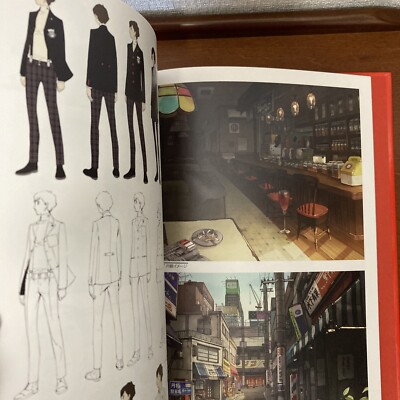 Persona 5 Art Book The Aesthetics Shigenori Soejima Illustration