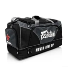 GENUINE FAIRTEX GYM BAG with premium grade material Gym Bag NEW COLOR Black/Grey
