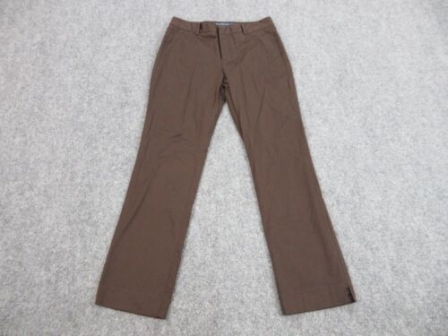Ralph Lauren Pants Womens 10 Brown Casual Straigh… - image 1