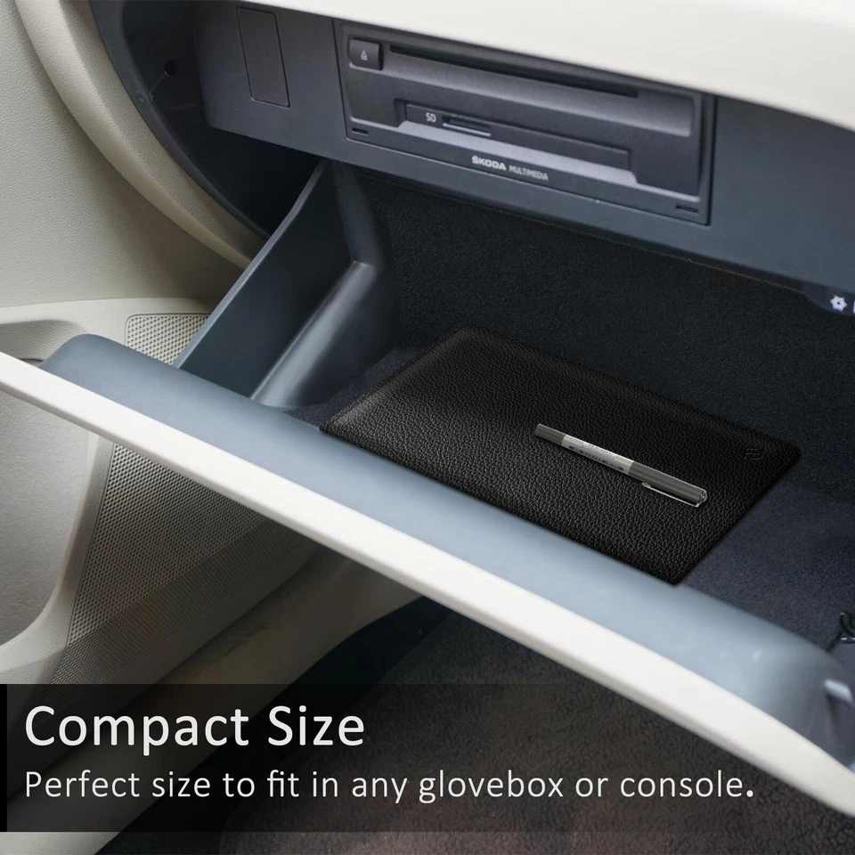 Portatarjetas organizador de tarjetas de vehículo y seguro premium para registro de automóvil Foto 4 de 4