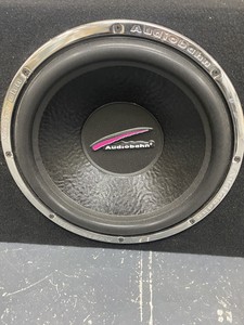 audiobahn subwoofer box