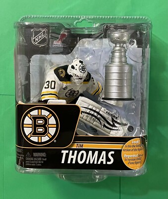 TIM THOMAS W/ STANLEY CUP MCFARLANE FIGURE NHL 29 BOSTON BRUINS