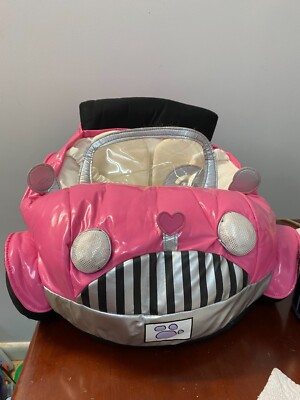Build A Bear Pink Convertible Plush Car Seatbelts