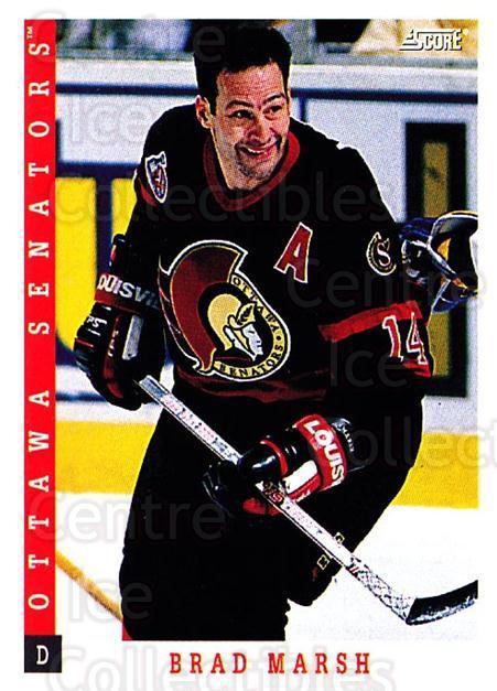 1993-94 Score Canadian #392 Brad Marsh