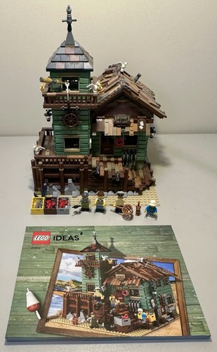 LEGO Old Fishing Store 21310 Idea Creator Expert Building 100%Complete Town City