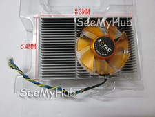 NEW Zotac 9400GT GT210 GT520 graphics card fan heatsink Firstd FD5010U12S 4-Pin