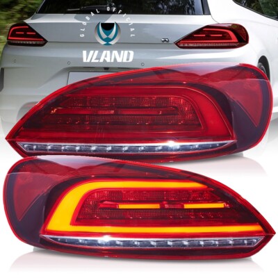 Für VW Scirocco MK3 Generation 2009 2014 Rote VOLL LED Rücklichter Bremsleuchten