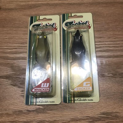 Teckel Frog Choker & Walker Set of 2 Fishing Lures Crank JAPAN NEW Bass