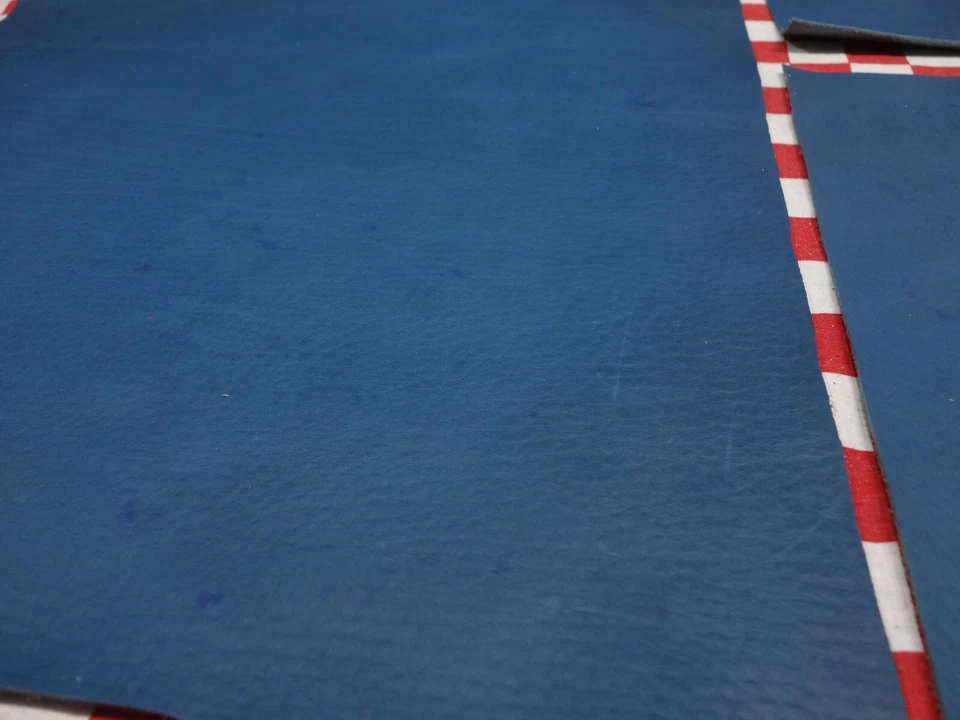 HORWEEN BLUE ESSEX  3 oz. LEATHER CUTS PANELS. SELECT YOUR SIZE. - Image 3 of 4