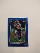 D'Wayne Eskridge 2021 Donruss Optic Blue Scope #219 RC (PWE)