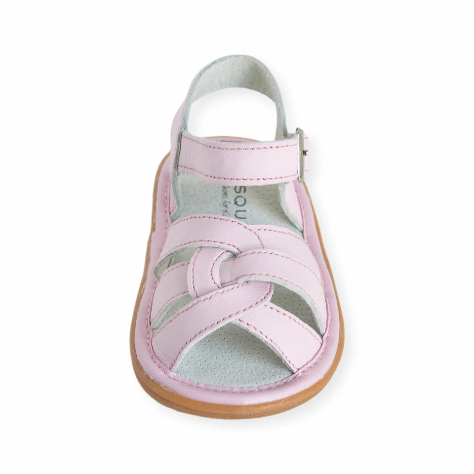 Sandalia chirriante Wee Squeak Emma rosa niño talla 3-12 Foto 3 de 4