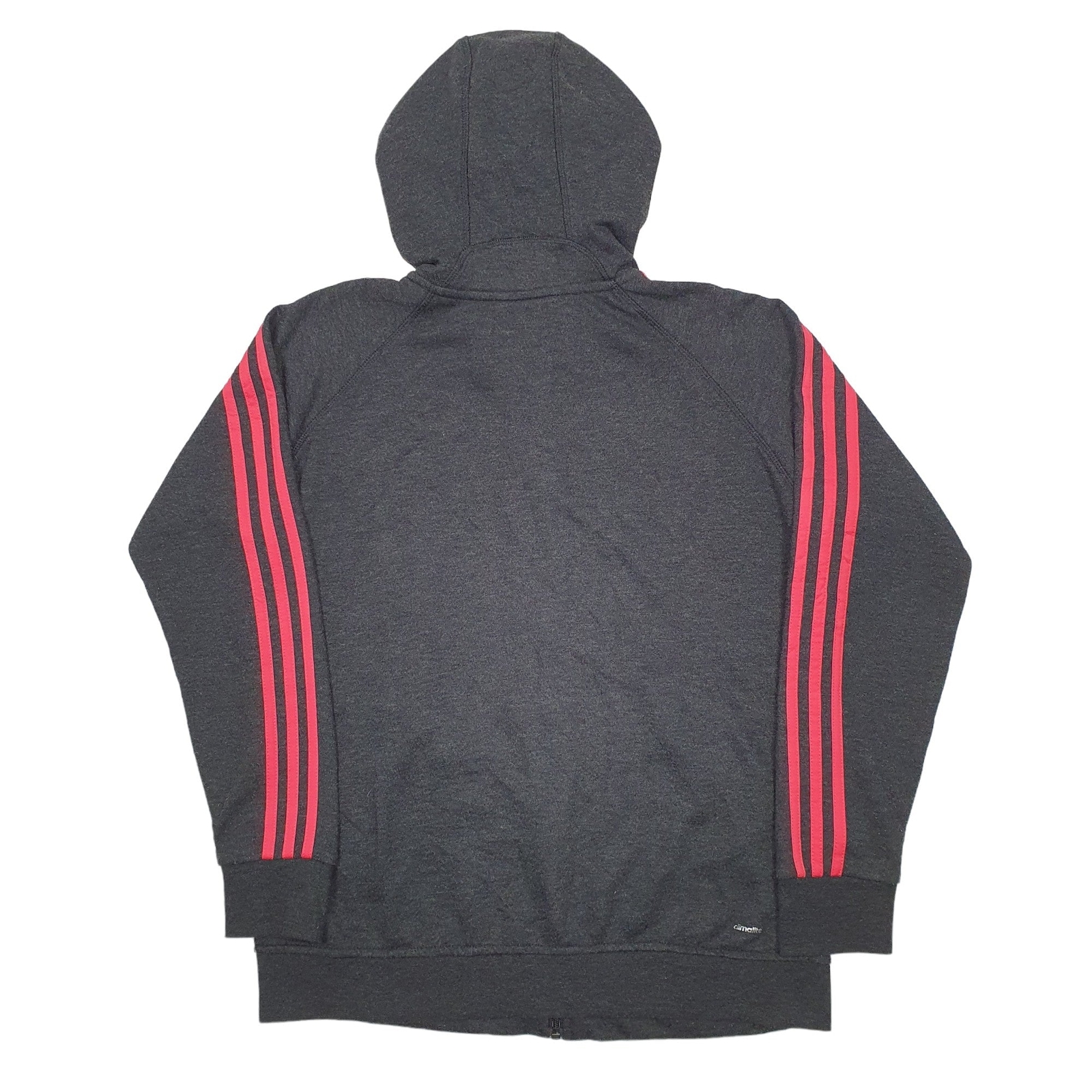 ADIDAS Full Zip Climalite Jumper Sweatshirt Womens L image 3
