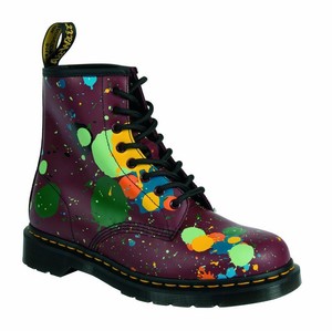 Martens 8 Rouge Cerise Original Classique Splatter Doc Trous 22186600 Dr 1460 5dIOxdP