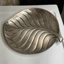 International Silver Company Leaf Tray Vintage Silver Plated