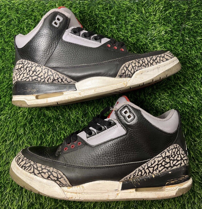 Air Jordan 3 Retro Countdown Pack CDP Black Cement Size 9.5 Air Jordan 3 Retro Countdown Pack CDP Black Cement Size 9.5