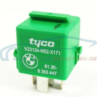 Genuine BMW 61368353447 - Relay Double Closer Mint Green 3 Series 5 Series 6 Series 7 Series...