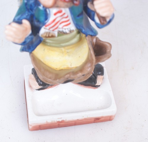 Carrito de estatuilla vintage Shields Fifth Avenue cerámica hobo payaso valet - Imagen 8 de 8