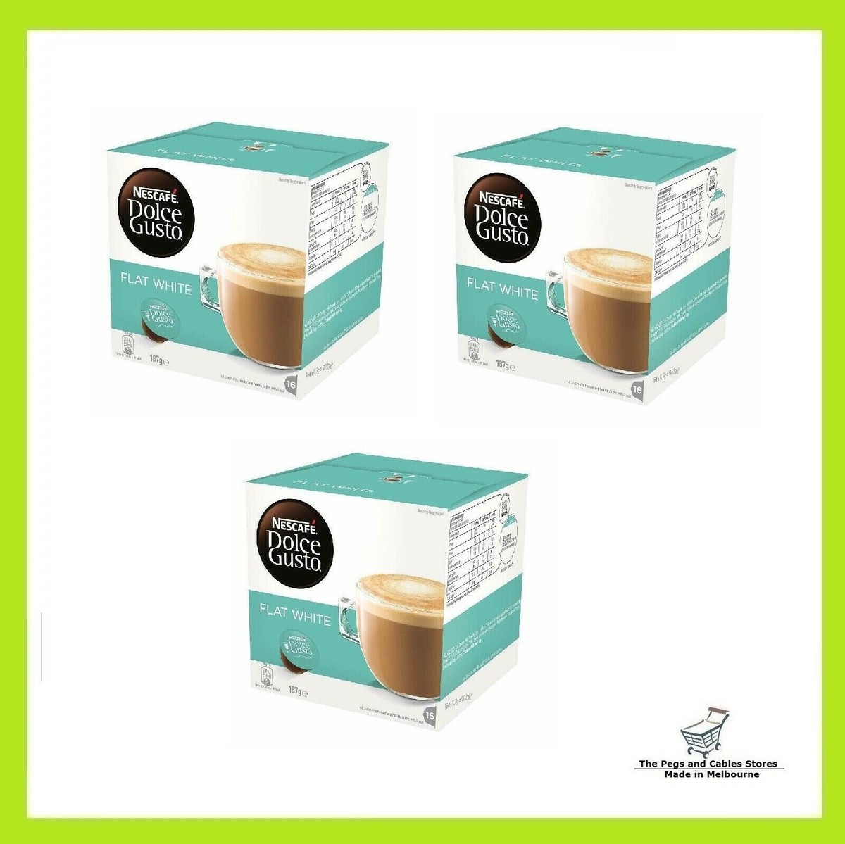 Dolce Gusto Coffee Pods Flat White NESCAFÉ DOLCE GUSTO Flat White