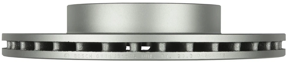 Rotor de freno de disco delantero Bosch QuietCast para Nissan Altima 1993-2001 Foto 3 de 4