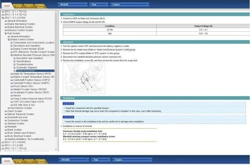 Kia Rio (2011-2017) manuale officina su Cd - Immagine 3 di 4