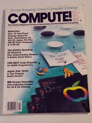 COMPUTE! Computer Magazine November 1984 Issue 054, Vol. 6, No. 11 - 071624JENON