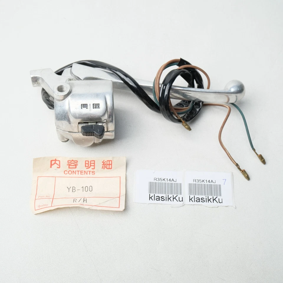 Se adapta a Yamaha YL2 YG5 FS1 YF1 YL1 YL3 YB100 YB80 palanca interruptor mango derecha Foto 2 de 4