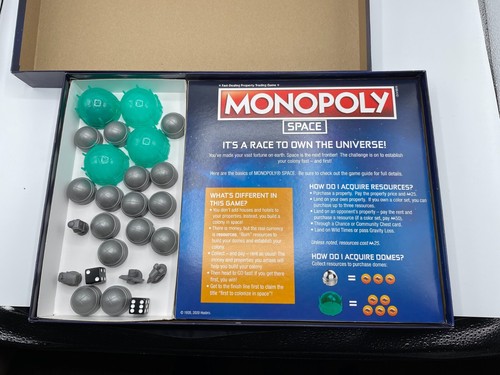 NEW Monopoly board game SPACE Race to own the Universe! Complete! - Picture 7 of 9