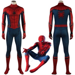 Captain America Civil War Spider-Man Homecoming Cosplay Costume 3D ...