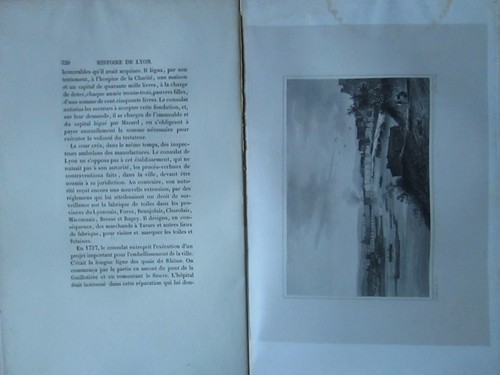 CLERION : HISTOIRE DE LYON, 1829. 6 volumes in-4, 54 planches. - Picture 11 of 12