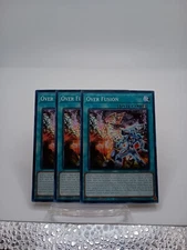 Yugioh! 3x Over Fusion POTE-EN054 Common 1st Yu-Gi-Oh! FAST SHIP x3