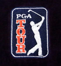 PGA Professional Golfers Association Tour Trifold Golf Bag Towel Brand New NICE!