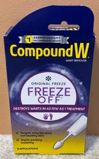 Compound W Freeze Off Wart Remover Dermatologist Recommended 8 Applications
