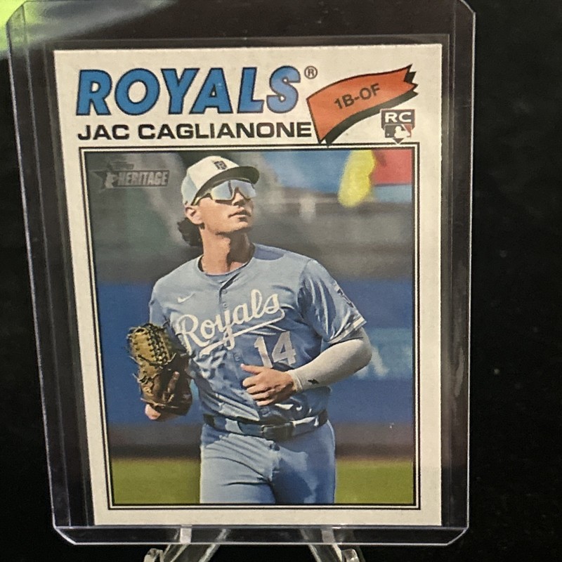2026 Topps Heritage - Jac Caglianone #136 (RC)