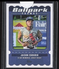 2025 Topps Pro Debut #BP-14 Jaison Chourio Ballpark Promos