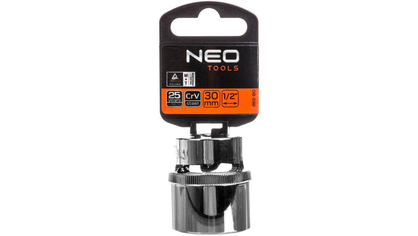 Spline socket 1/2 inch 30 mm 08-598 /T2UK