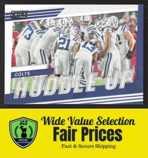 2022 Score Huddle Up Indianapolis Colts #HU-IND Indianapolis Colts Football Card
