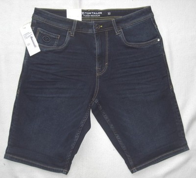 Tom Tailor Men's Jeans Shorts W32 Josh Regular New + Unworn
