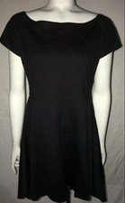 NWT SARIN MATHEWS Dress Cocktail Party Off Shoulder Little Black Dress Size L