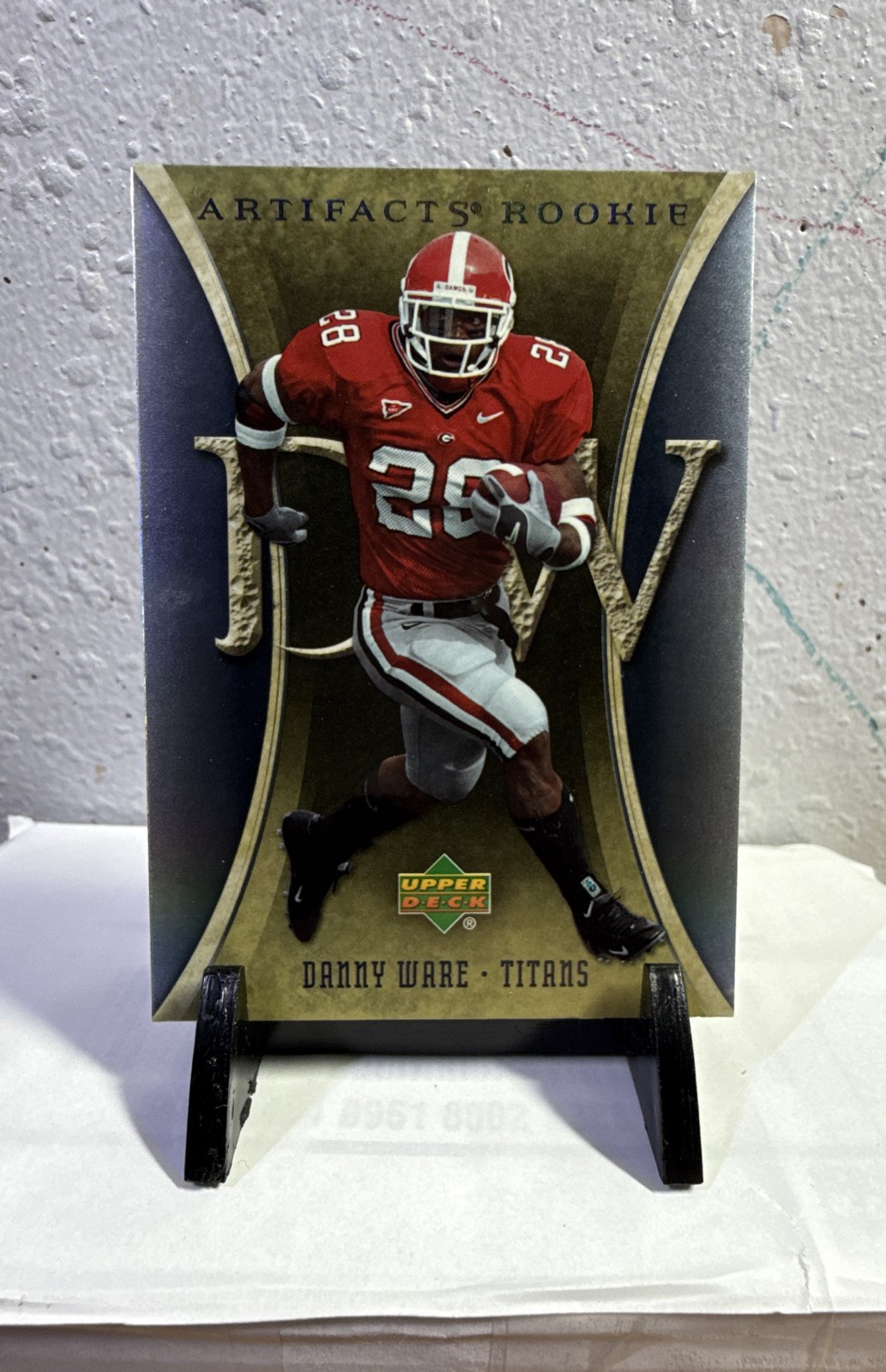 2007 Upper Deck Artifacts - Rookie Danny Ware #113 (RC) Georgia Bulldogs