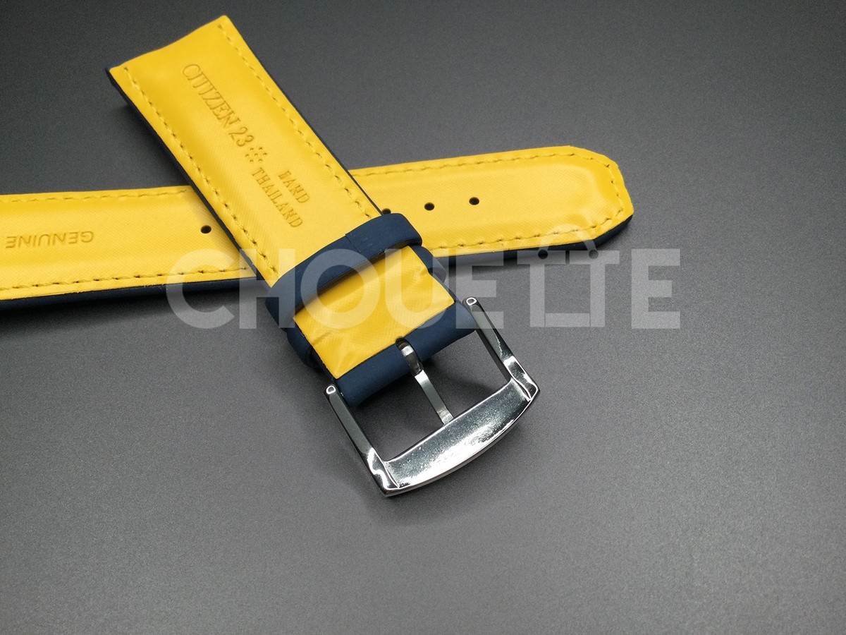 Citizen 59S52543 Leather Band Strap - Blue for sale online | eBay