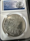 2021 Liberty Silver Dollar Mint State Ultra Cameo BU Unc US Mint $1 Coin