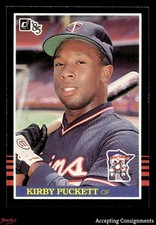 1985 Donruss #438 Kirby Puckett ROOKIE RC TWINS