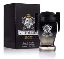 Victorious Sport 3.4 Oz EDT Spray Men's Cologne Inspired Invictus