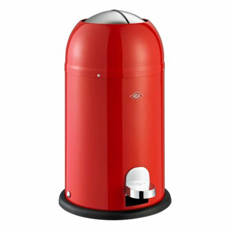 Wesco Kickmaster Junior Poubelle à pédale Rouge 12 Litres - Photo 1/1