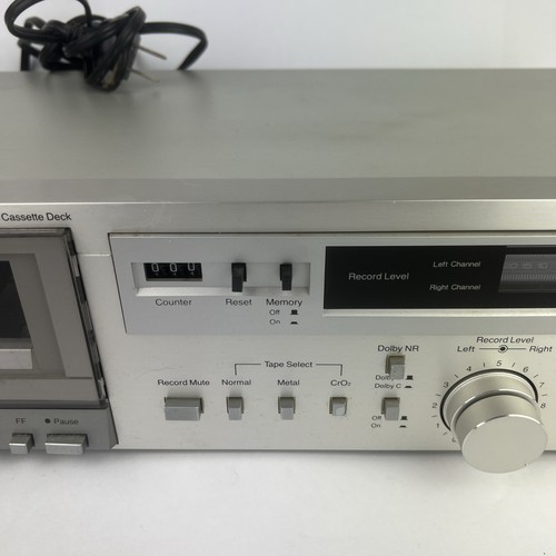 Vintage MCS 3545 Stereo Cassette Deck Recorder – Untested | Parts or Repair - Picture 3 of 6