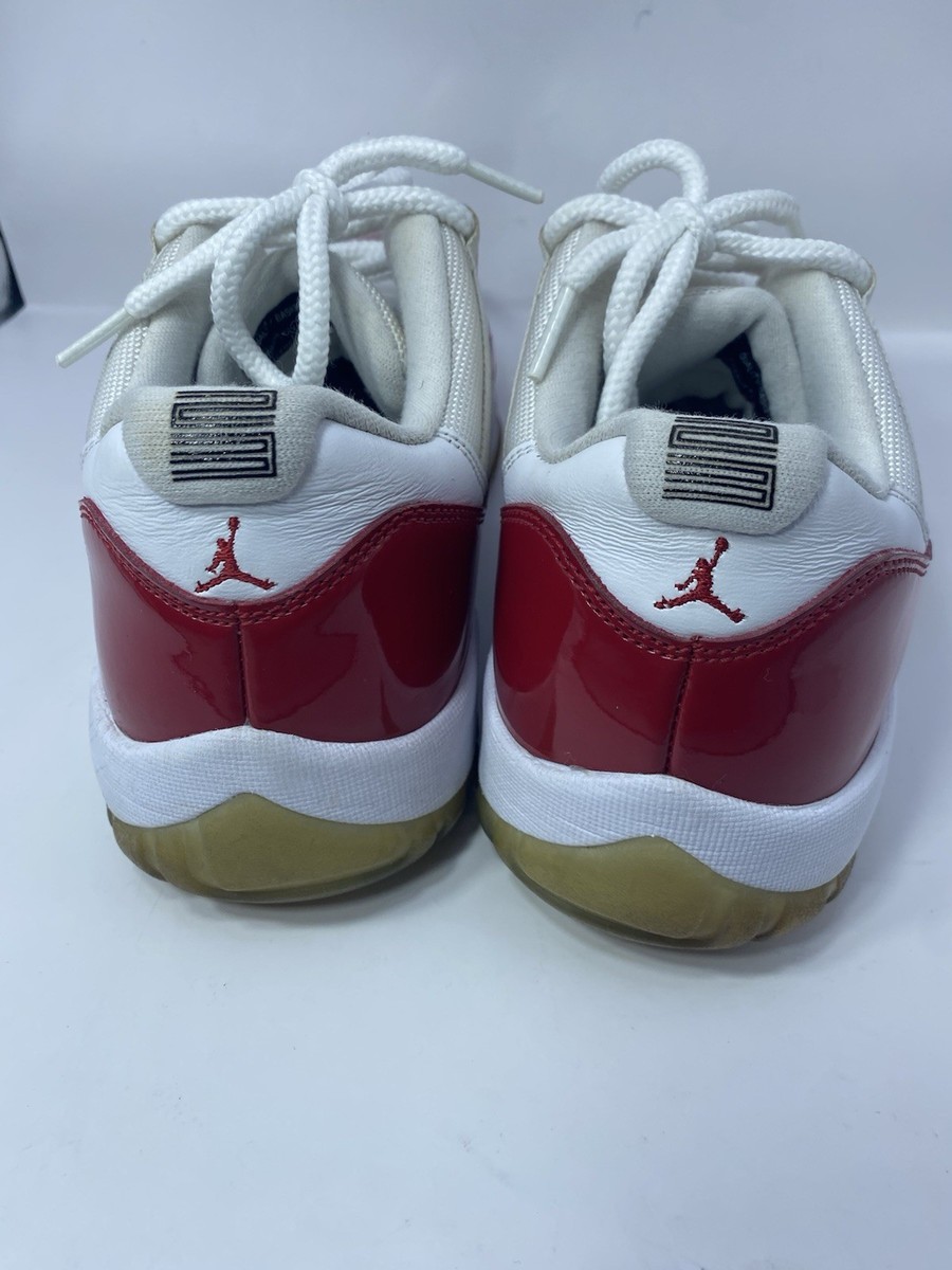 Air Jordan 11 Low Cherry Retro White Red Sneakers 2016  display picture 1
