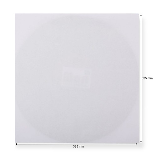 300 St. LP-Papierschutzhülle, 325 x 325 mm, Papier, weiß - Bild 3 von 3