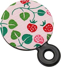 Kyosuke Hand Mirror, Made in Japan, Yumeji "Strawberry" Design, Compact, Portabl