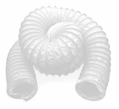 HC VENT 100mm / 4 Zoll Kanalschlauch Rohr   flexibler PVC-Schlauch   Klimakanal Ho...