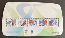 CANADA - 2009 : Sports of the 2010 Winter Games - Souvenir sheet